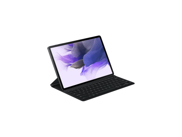 Клавиатури Samsung Galaxy Tab S7+ | S7 FE | S8+ Book Cover Keyboard Slim, черен