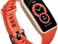 Слушалки Huawei FreeBuds 4i, Ceramic White + Huawei Band 6 Amber Sunrise