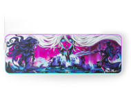 Падове SteelSeries QcK Prism XL Neo Noir Edition