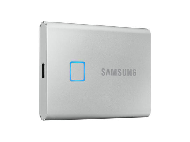 Външни HDD 1TB Samsung Portable SSD T7 Touch Sil