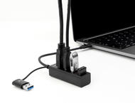 USB Хъб Delock 4 порта USB 3.2 Gen 1 хъб с USB Type-C™ или USB Type-A конектор