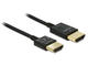 Кабели и Адаптери Delock Cable High Speed HDMI with Ethernet - HDMI-A male > HDMI-A male 3D 4K 3 m Active Slim High Quality