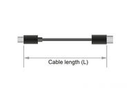 Кабели и Адаптери Delock Magnetic USB Charging Cable Set for 8 Pin / Micro USB / USB Type-C™ anthracite 1 m