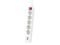Разклонители Hama Power Strip, 5 гнезда, 1.4м, Бутон вкл/изкл, PD/Quick Charge, USB-C/USB-A, Бял