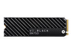 SSD 2TB WD Black SN750 M.2 NVMe with heatsink