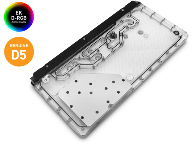 Резервоари EK-Quantum Reflection PC-O11D D5 PWM D-RGB - Plexi
