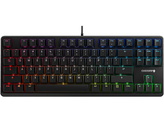 Клавиатури Cherry G80-3000N TKL RGB, Cherry MX Silent Red