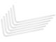 Тръби EK-Loop Hard Tube 16mm 0.8m Pre-Bent 90° - Acrylic (6pcs)