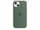 Калъфи Apple iPhone 13 Silicone Case with MagSafe - Eucalyptus (Seasonal Spring 2022)