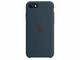 Калъфи Apple iPhone SE3 Silicone Case - Abyss Blue