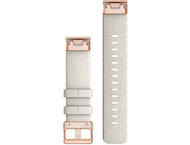 Каишки Garmin QuickFit 20 Cream Heathered Nylon с Rose Gold Hardware