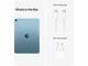 Таблети Apple iPad Air 5 (2022) Wi-Fi 256GB - Blue