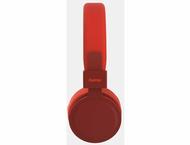 Слушалки Hama "Freedom Lit", червени