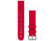 Каишки Garmin QuitFit 22 Plasma Red Silicone Strap