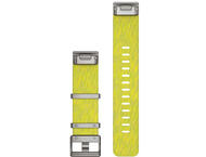 Каишки Garmin QuitFit 22 Jacquard Weave Nylon Strap, Yel/Green
