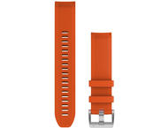Каишки Garmin QuitFit 22 Ember Orange Silicone Strap