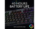 Клавиатури Logitech G915 TKL LIGHTSPEED Carbon, GL Clicky, Black 