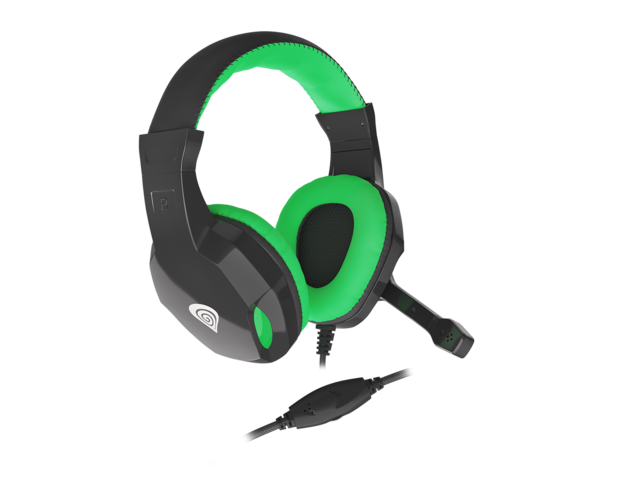 Слушалки Genesis Argon 100 Green