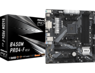 Дънни платки ASRock B450M Pro4-F R 2.0