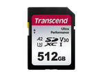 Карти памет Transcend 512GB SD Card UHS-I U3 A2 Ultra Performance
