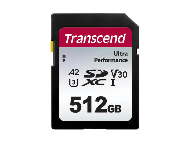 Карти памет Transcend 512GB SD Card UHS-I U3 A2 Ultra Performance