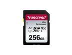 Карти памет Transcend 256GB SD Card UHS-I U3 A2 Ultra Performance