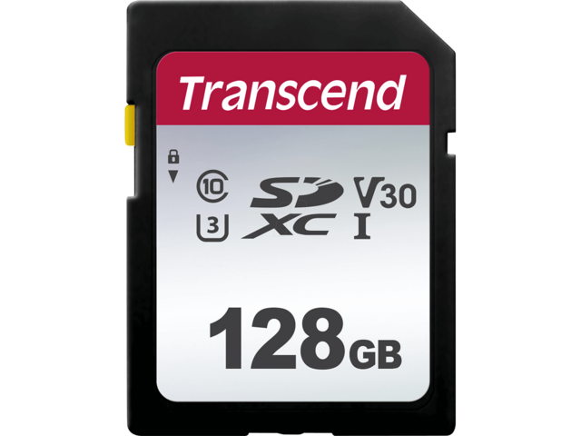 Карти памет 128GB SDXC Transcend 300S
