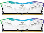 Оперативна памет 32GB (2x16GB) DDR5 6200MHz Team Group T-Force Delta RGB White