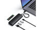 USB Хъб Satechi Aluminium USB-C Hybrid Multiport adapter, Black