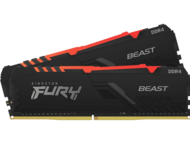 Оперативна памет 16GB (2x8GB) DDR4 3200 MT/s Kingston FURY BEAST RGB Black