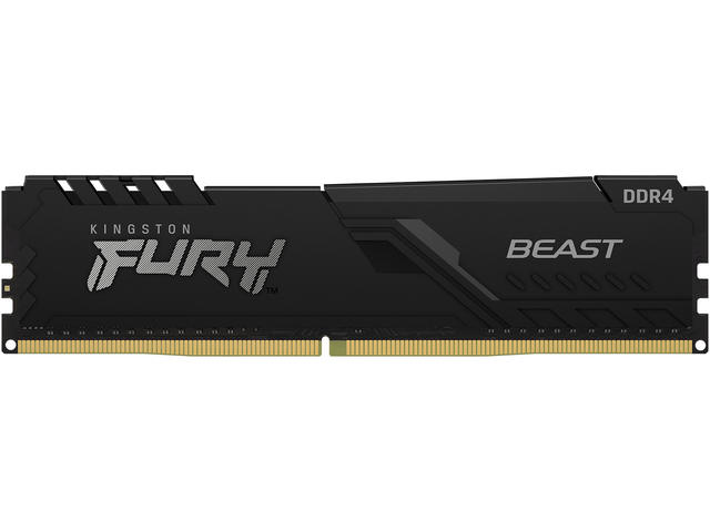 Оперативна памет 16GB DDR4 3600MT/s Kingston FURY BEAST Black