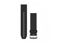 Каишки Garmin QuickFit 22 черна със сребриста катарама