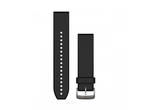 Каишки Garmin QuickFit 22 черна със сребриста катарама