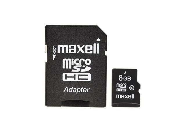 Карти памет 8GB microSD Maxell Class 10
