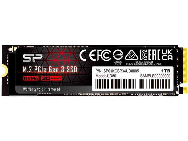 SSD 1TB Silicon Power UD80 M.2 NVMe