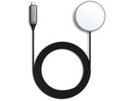 Зарядни устройства Satechi Magnetic Wireless Charging Cable - Space Grey