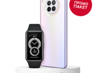 Смартфони Huawei nova 8i 128GB Moonlight Silver + Huawei Band 6 Graphite Black