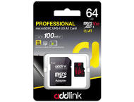 Карти памет Addlink карта памет microSDXC 64GB Professional Class 10+ UHS-1