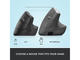 Мишки Logitech Lift Vertical Ergonomic Mouse, Graphite
