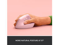 Мишки Logitech Lift Vertical Ergonomic Mouse, ROSE/DARK ROSE