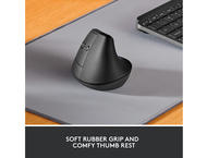 Мишки Logitech Lift Left Vertical Ergonomic Mouse, Graphite