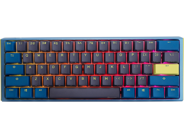 Клавиатури Ducky One 3 Daybreak Mini 60, Cherry MX Clear суичове