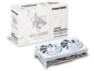 Видео карти PowerColor HellHound Spectral White OC Radeon RX 6650 XT 8GB