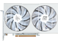 Видео карти PowerColor HellHound Spectral White OC Radeon RX 6650 XT 8GB