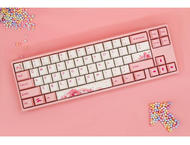 Клавиатури Ducky x Varmilo Miya Sakura V2 65, Cherry MX Blue суичове