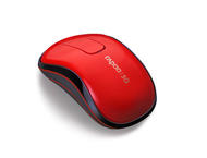 Мишки Безжична тъч мишка Rapoo T120P, червена