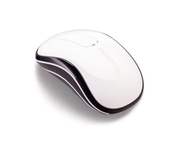 Мишки Безжична тъч мишка Rapoo T120P, бяла