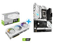 Видео карти ASUS ROG STRIX RTX 3080 O10G V2 OC White Edition + ASUS ROG STRIX B660-A WIFI D4 LGA