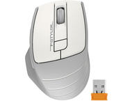Мишки A4tech FG30S Fstyler, в бяло-сиво