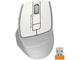Мишки A4tech FG30S Fstyler, в бяло-сиво